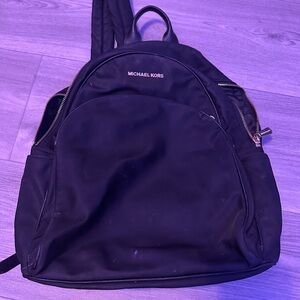 Michael Kors Elegant Black Backpack